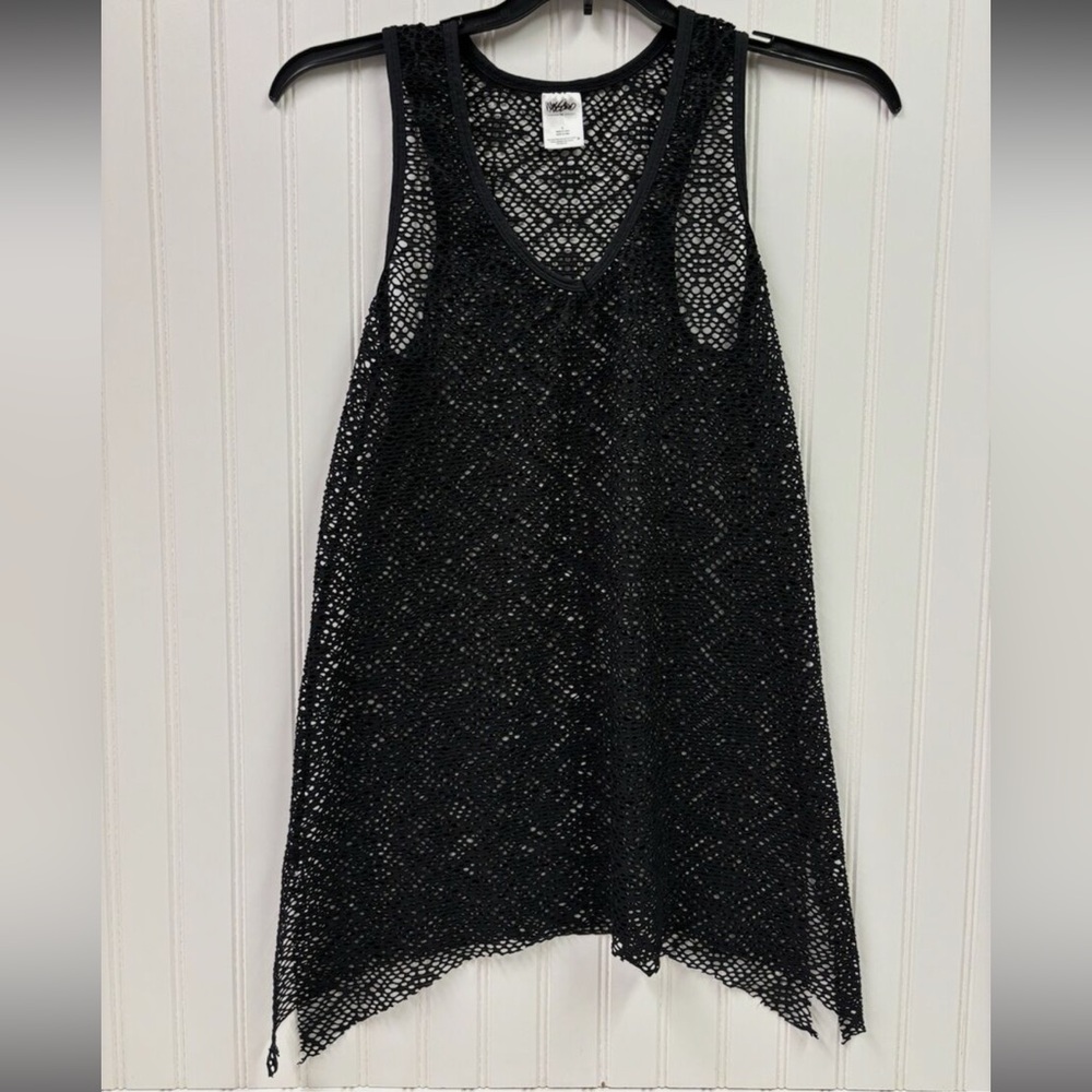 Mossimo Black Mesh Swim Cover